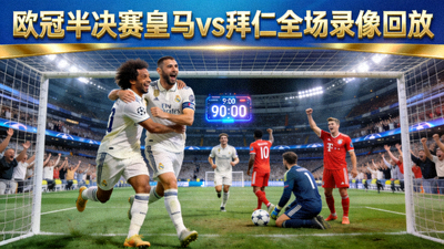 欧冠半决赛皇马vs拜仁全场录像回放